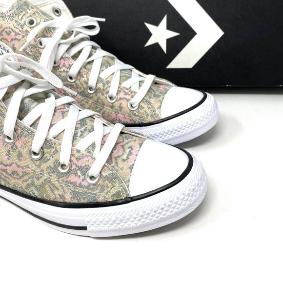 💖MEGA SALE💖Converse Women 571162F CTAS Hi Pale Putty Limestone Grey  Sneakers - Picture 8 of 10